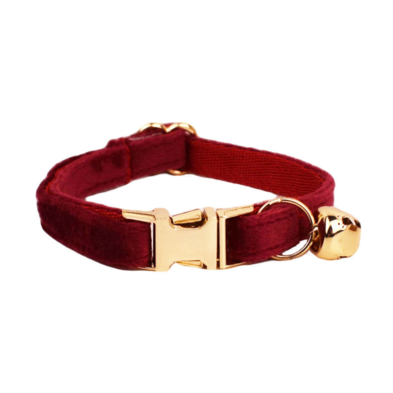 Cute Bell Bow Scarf Pet Collar