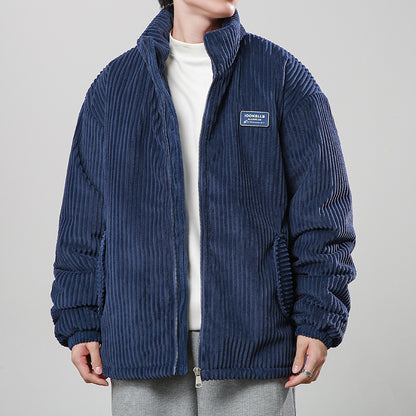 Corduroy Cotton-padded Coat
