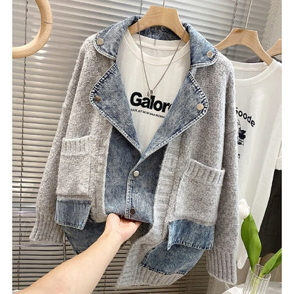Y2K Retro Denim Jacket