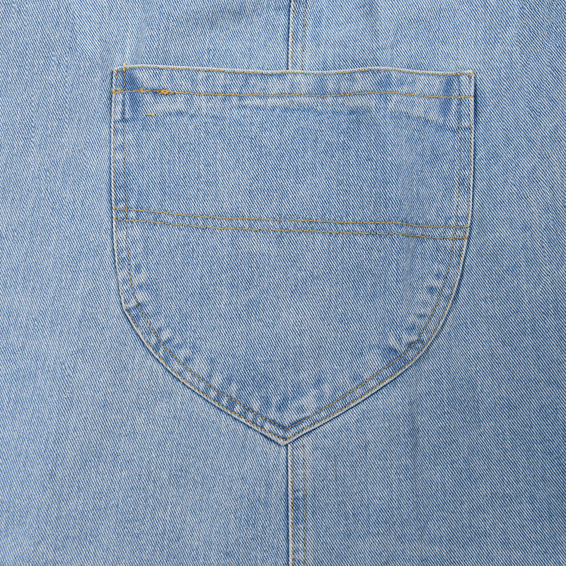 Women's Fashion Loose Suit Patchwork Denim Jacket