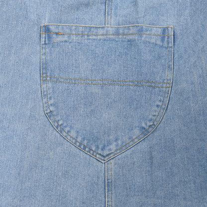 Women's Fashion Loose Suit Patchwork Denim Jacket
