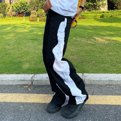 Black And White Rework Jeans