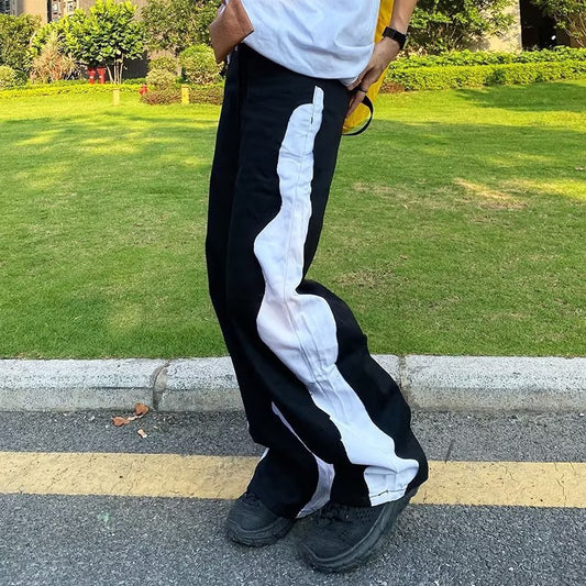 Black And White Rework Jeans