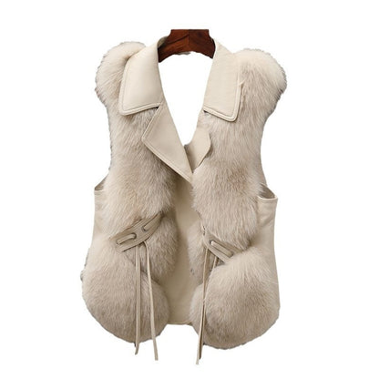 Faux Fox Fur Vest