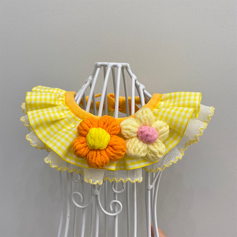 Cute Pet Collar Bib
