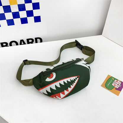 Little Shark Children's Chest Bag