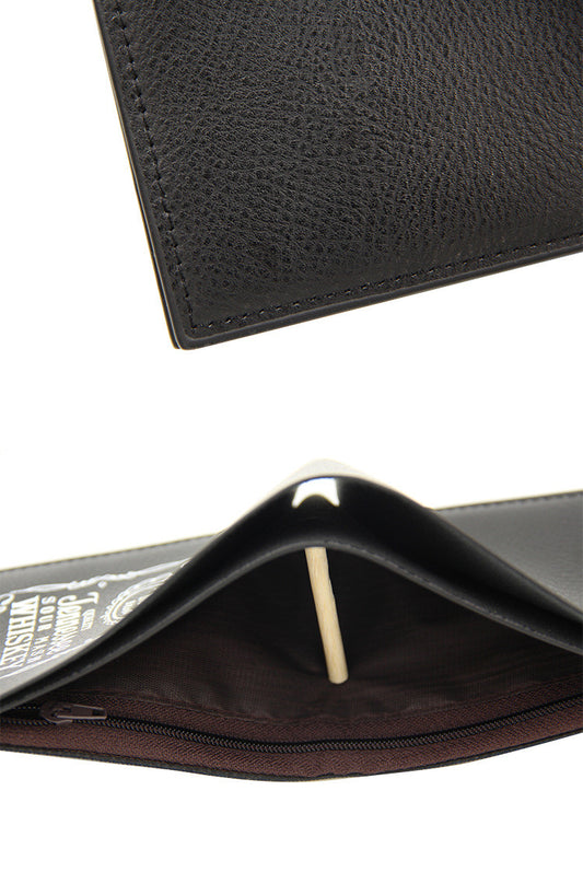 Men's Black Short Wallet