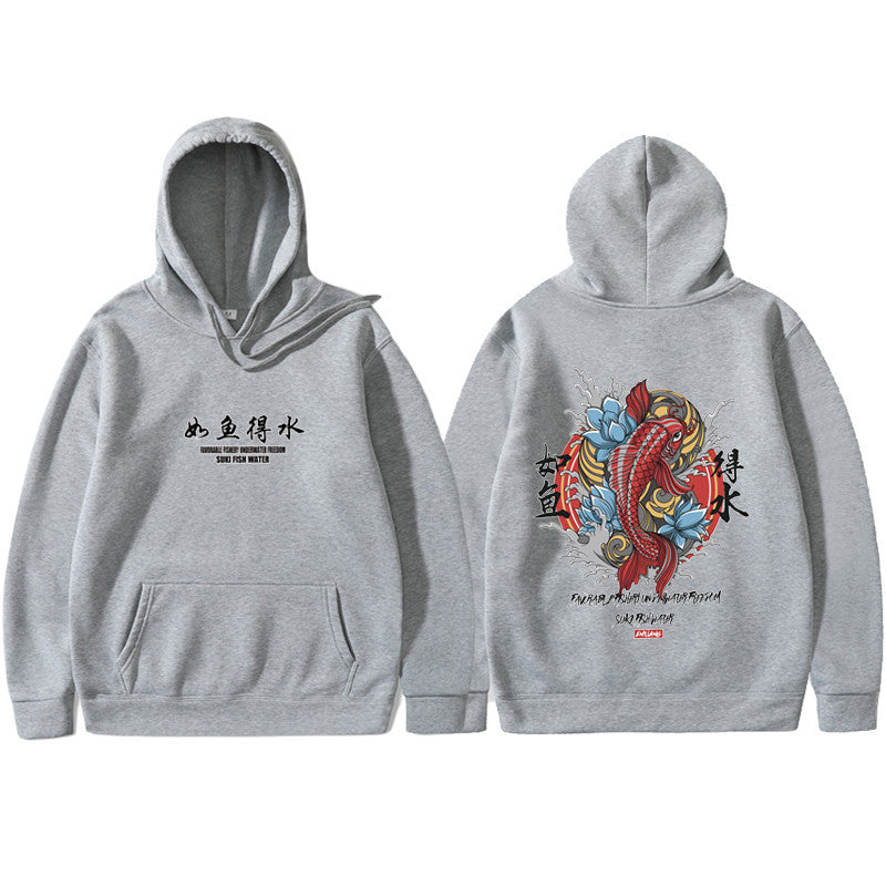 Mens Ukiyoe  Hip-Hop Hoodie