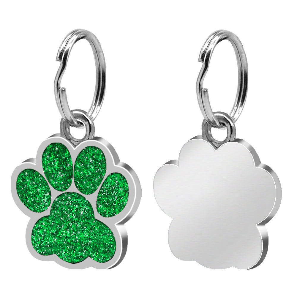 Footprint pet tag