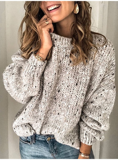 Knitted Pullover Sweater