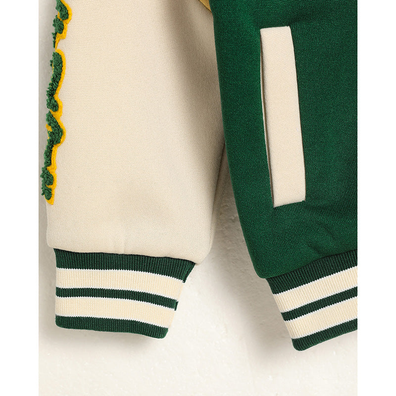 Toddler Kids Baseball Collar Sports Jacket