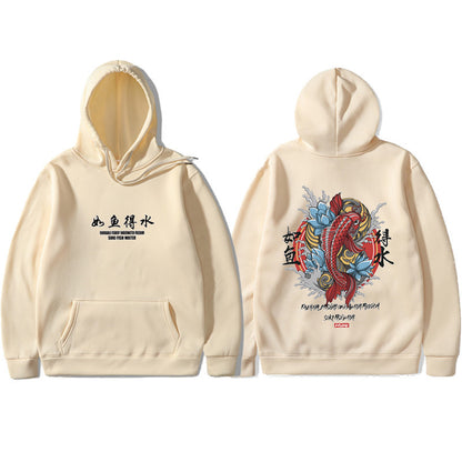 Mens Ukiyoe  Hip-Hop Hoodie