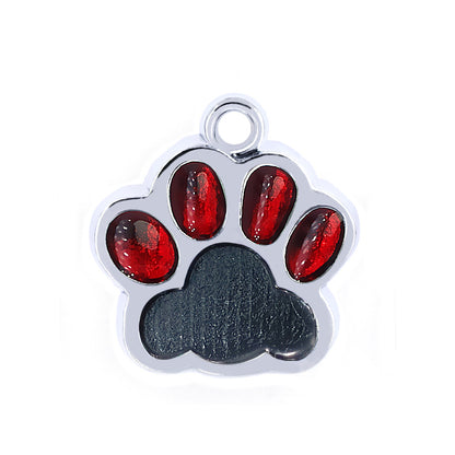 Footprint pet tag
