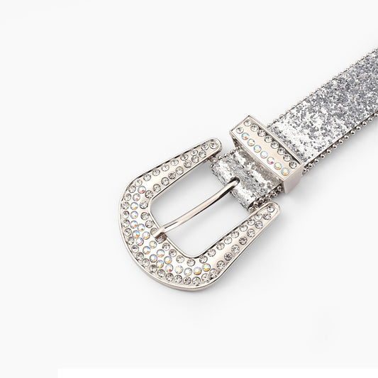Versatile Edge Beads New Rhinestone Women's Belt