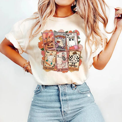 White Halloween Cute T-shirt