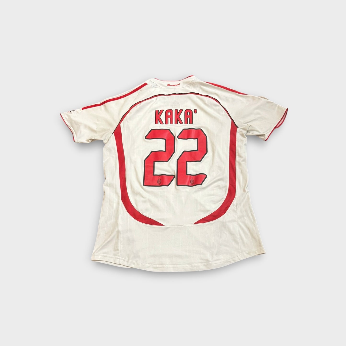 AC Milan Jersey Champions League Season 2006/2007 #22 Kaka Size XL