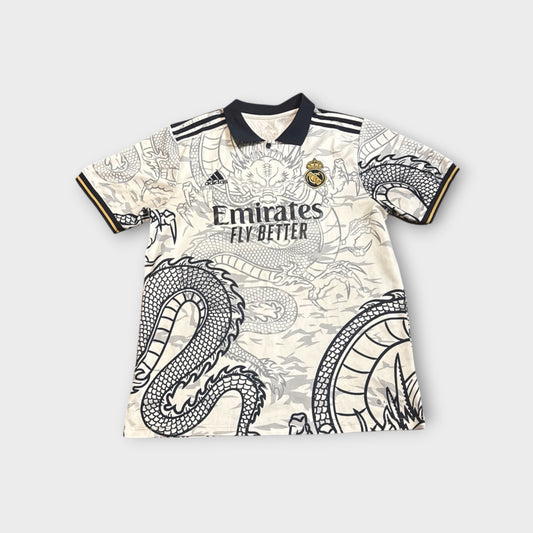 Real Madrid Jude Bellingham #5 Special Edition Men’s Soccer Jersey Emirates Fly Better Size XL