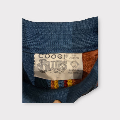 Vintage Coogi "Blues" 3D Knit Sweater – 90s Australian Classic