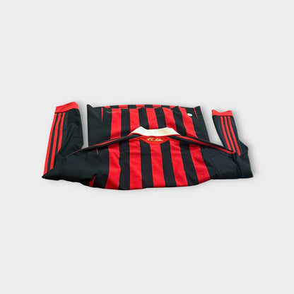 AC Milan 2008/2009 Home Long Sleeve Football Shirt Adidas Men’s Size L