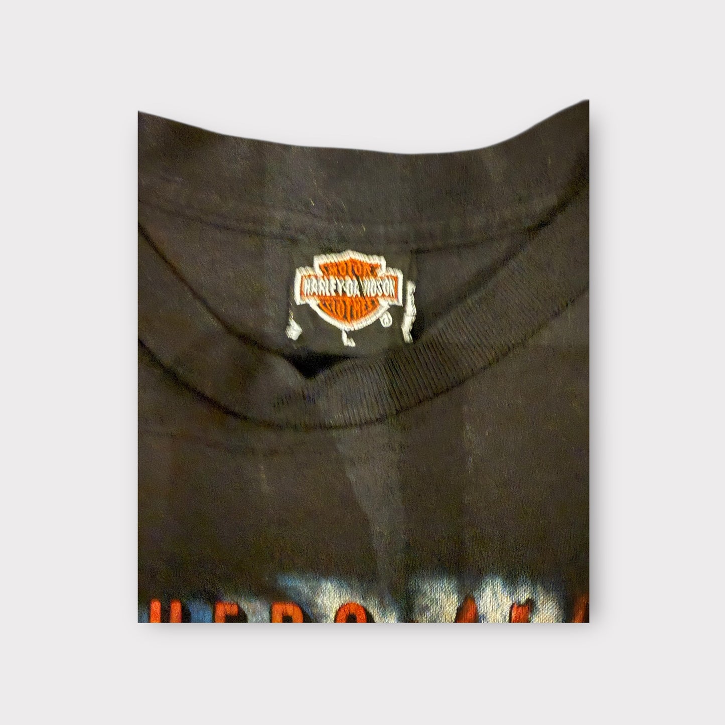 Vintage 1990 3D Emblem Harley-Davidson “Brothers In The Wind” Biker T-Shirt Men’s L Hollywood CA