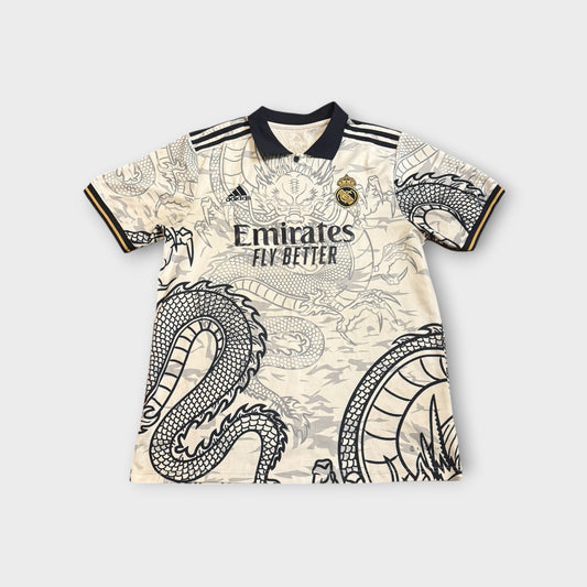 Real Madrid Jude Bellingham #5 Special Edition Men’s Soccer Jersey Emirates Fly Better Size XL