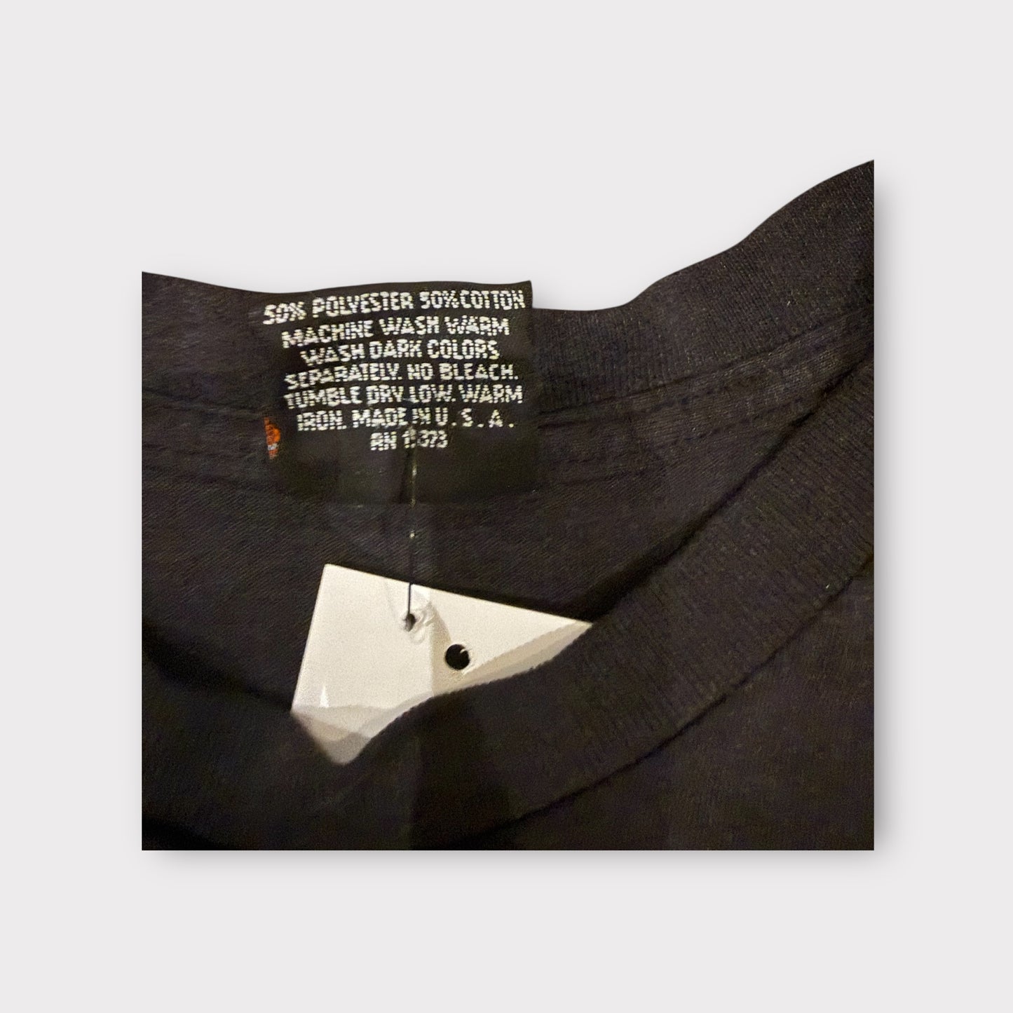 Vintage 1990 3D Emblem Harley-Davidson “Brothers In The Wind” Biker T-Shirt Men’s L Hollywood CA