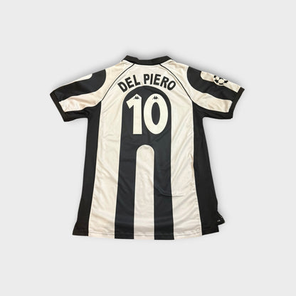 FC Juventus 1997-98 Home Jersey #10 Del Piero Kappa Soccer Football Shirt Size XL