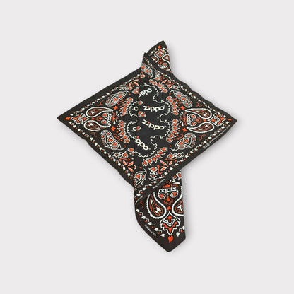 Vintage Zippo Lighter Brand Bandana