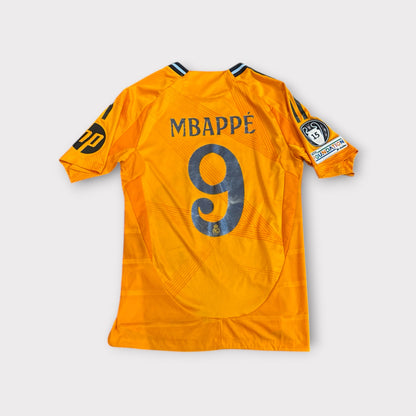 Adidas Real Madrid 2024/25 Away Jersey Mbappe 9 UCL Patches Preowned