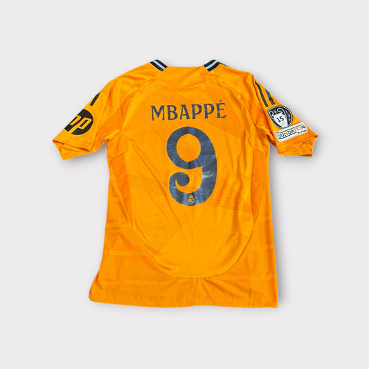 Adidas Real Madrid 2024/25 Away Jersey Mbappe 9 UCL Patches Preowned
