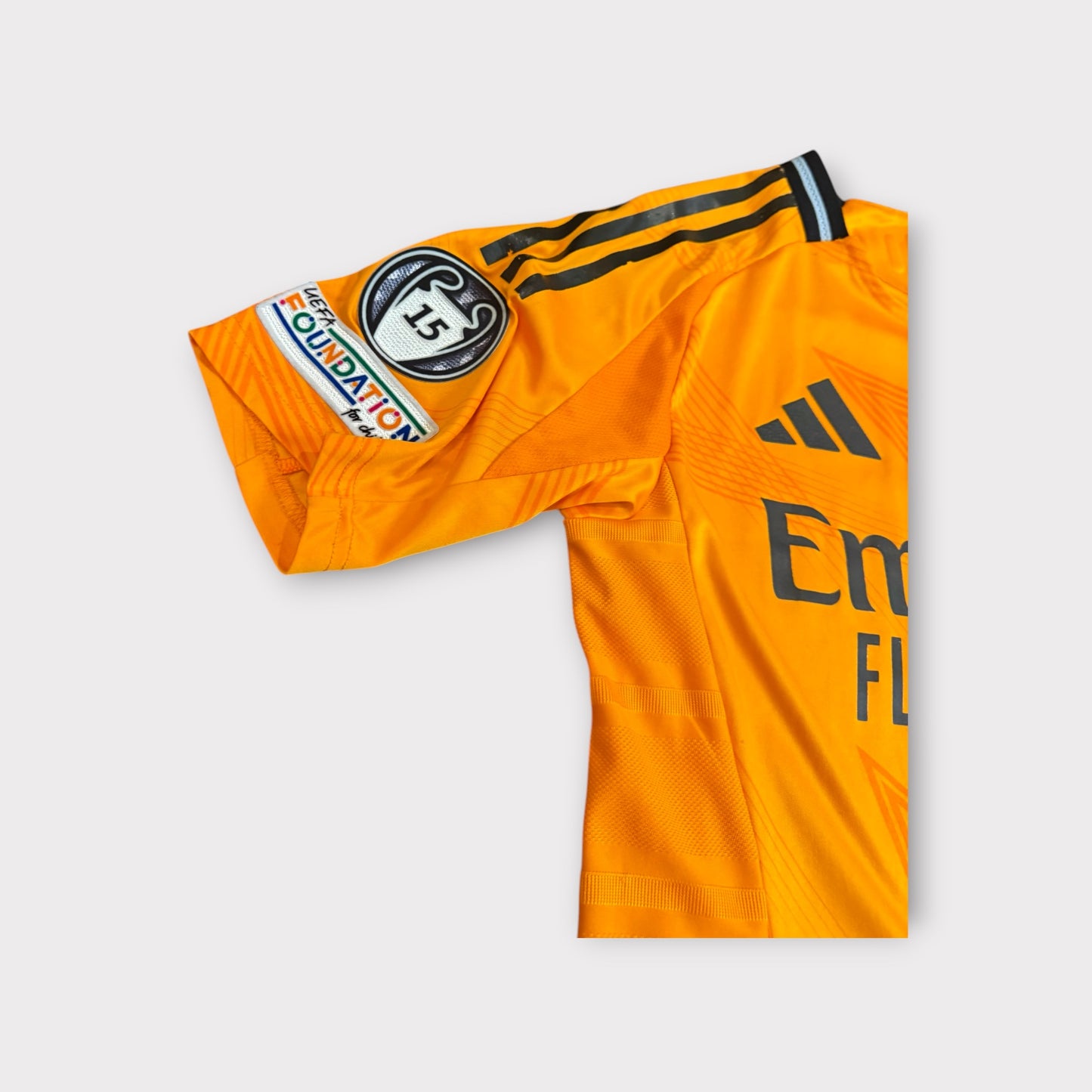 Adidas Real Madrid 2024/25 Away Jersey Mbappe 9 UCL Patches Preowned