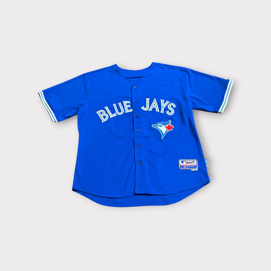 Vintage Majestic Josh Donaldson Toronto Blue Jays Jersey 20 Mens Size 50 Blue MLB