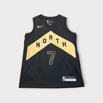 Nike Toronto Raptors OVO City Edition Kyle Lowry 7 Youth/kids Small Swingman Jersey Mint Condition