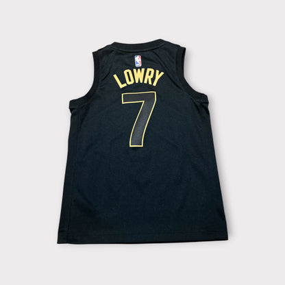 Nike Toronto Raptors OVO City Edition Kyle Lowry 7 Youth/kids Small Swingman Jersey Mint Condition