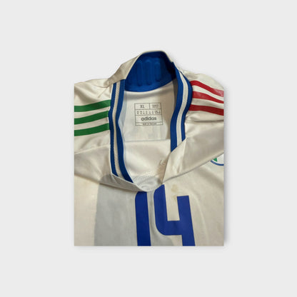 Italy 2024 Away Euro Player Version Jersey Chiesa #14 Size XL