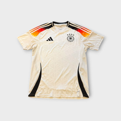 Germany National Team 2024 Home Soccer Jersey Adidas Men Size Large White Football Shirt