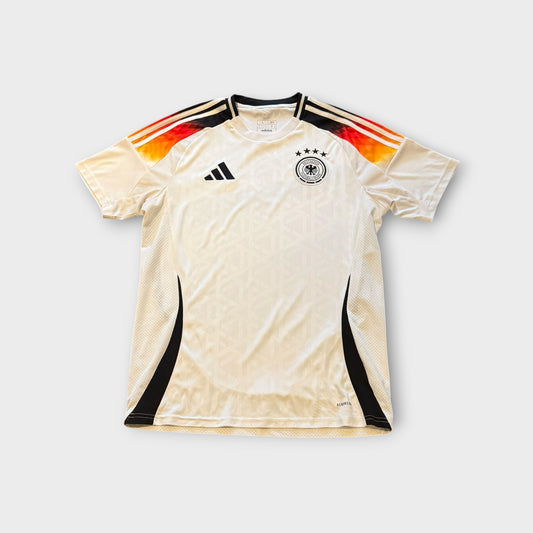 Germany National Team 2024 Home Soccer Jersey Adidas Men Size Large White Football Shirt
