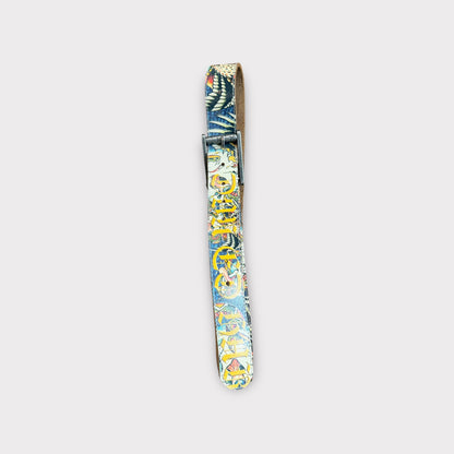 Vintage Ed Hardy Spell Out Belt – Falcon Eagle Logo – 44” Length