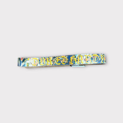 Vintage Ed Hardy Spell Out Belt – Falcon Eagle Logo – 44” Length