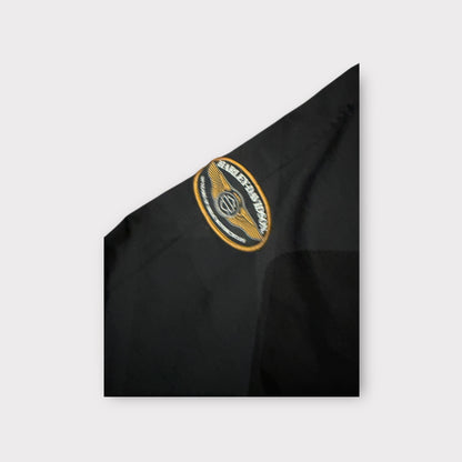 Harley-Davidson 110th Anniversary Women’s Black Jacket XL – Zip-Up Nylon, Excellent Condition