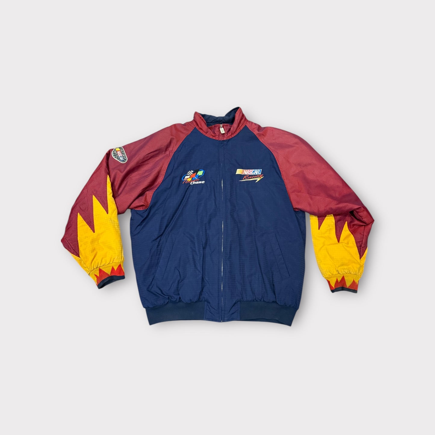 Team Chase NASCAR Racing Nylon Jacket – Size Large – Vintage 2000s