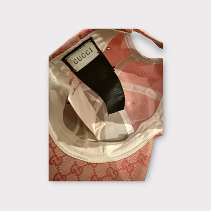 GUCCI x New York Yankees Pink Baseball Cap – Rare Adjustable Cotton Hat