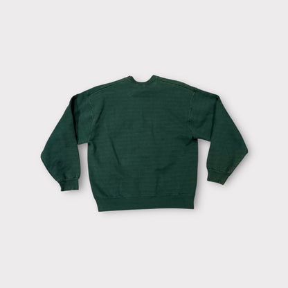 Vintage Champion Embroidered Triple C Crewneck Sweatshirt – XL (Green)