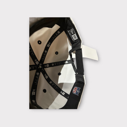 New Era Las Vegas Raiders Sharktooth Snapback Hat – NFL Football Cap (One Size)