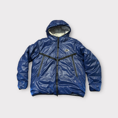 VINTAGE Nike Repel Puffer Jacket Men’s XL Blue Synthetic Fill Sportswear