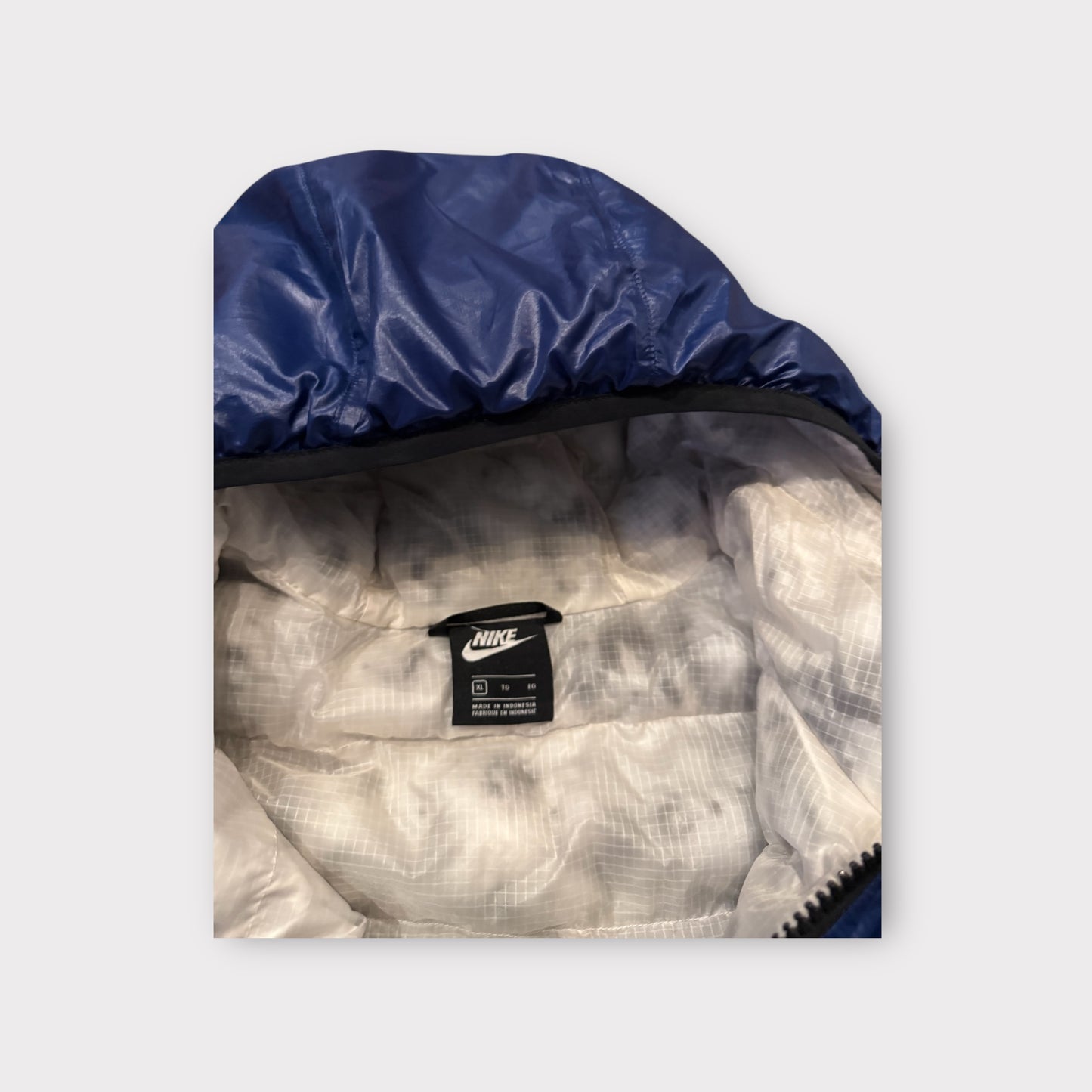 VINTAGE Nike Repel Puffer Jacket Men’s XL Blue Synthetic Fill Sportswear