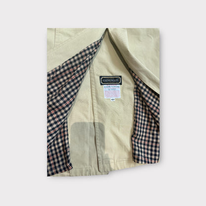 Vintage Christian Dior Paris Trench Coat 46 Beige – Classic Wool-Lined Jacket