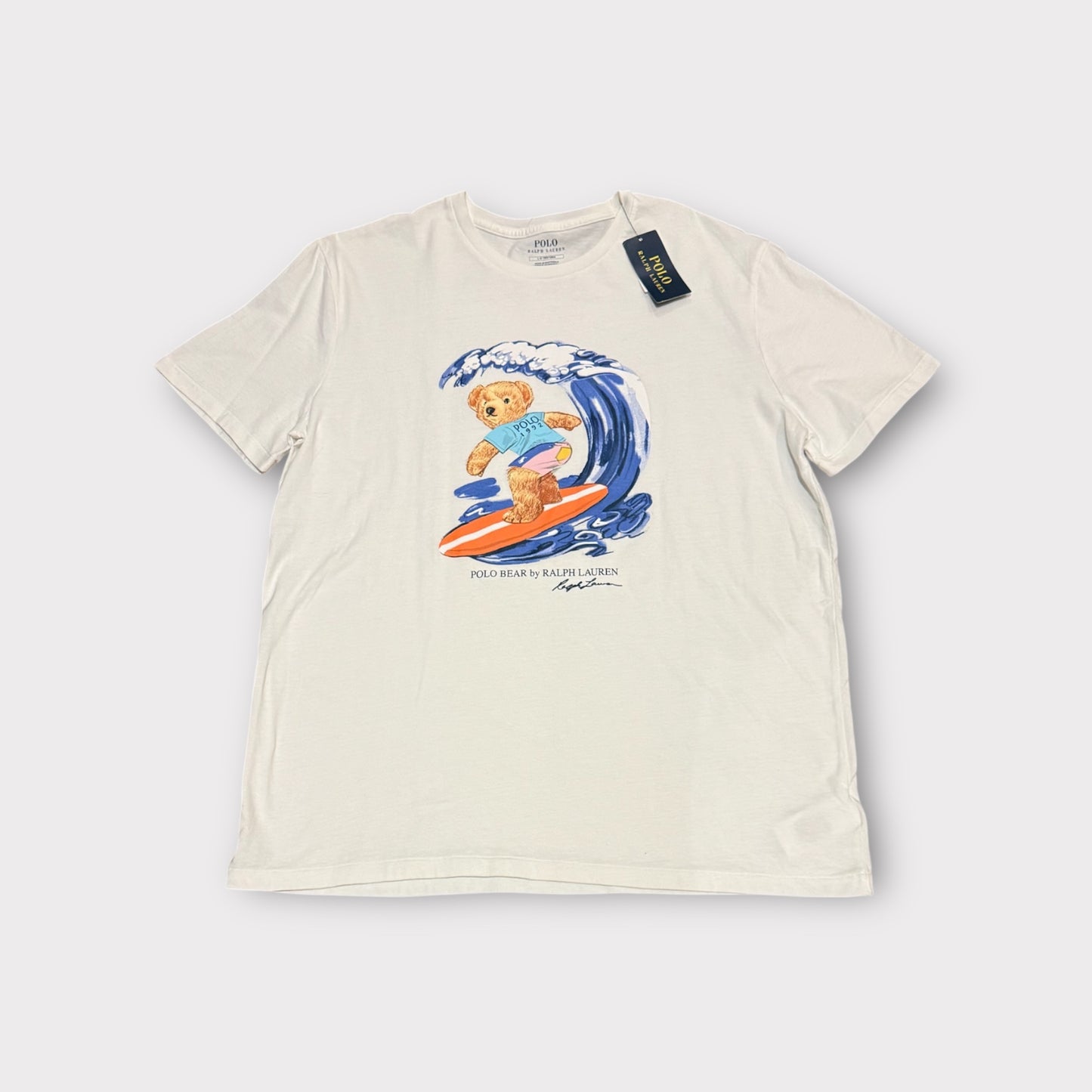 Ralph Lauren Polo Bear Surf T-Shirt – Short Sleeve – Men’s Large (NWT)
