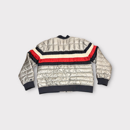 Tommy Hilfiger Metallic Silver Puffer Jacket – Men’s XL