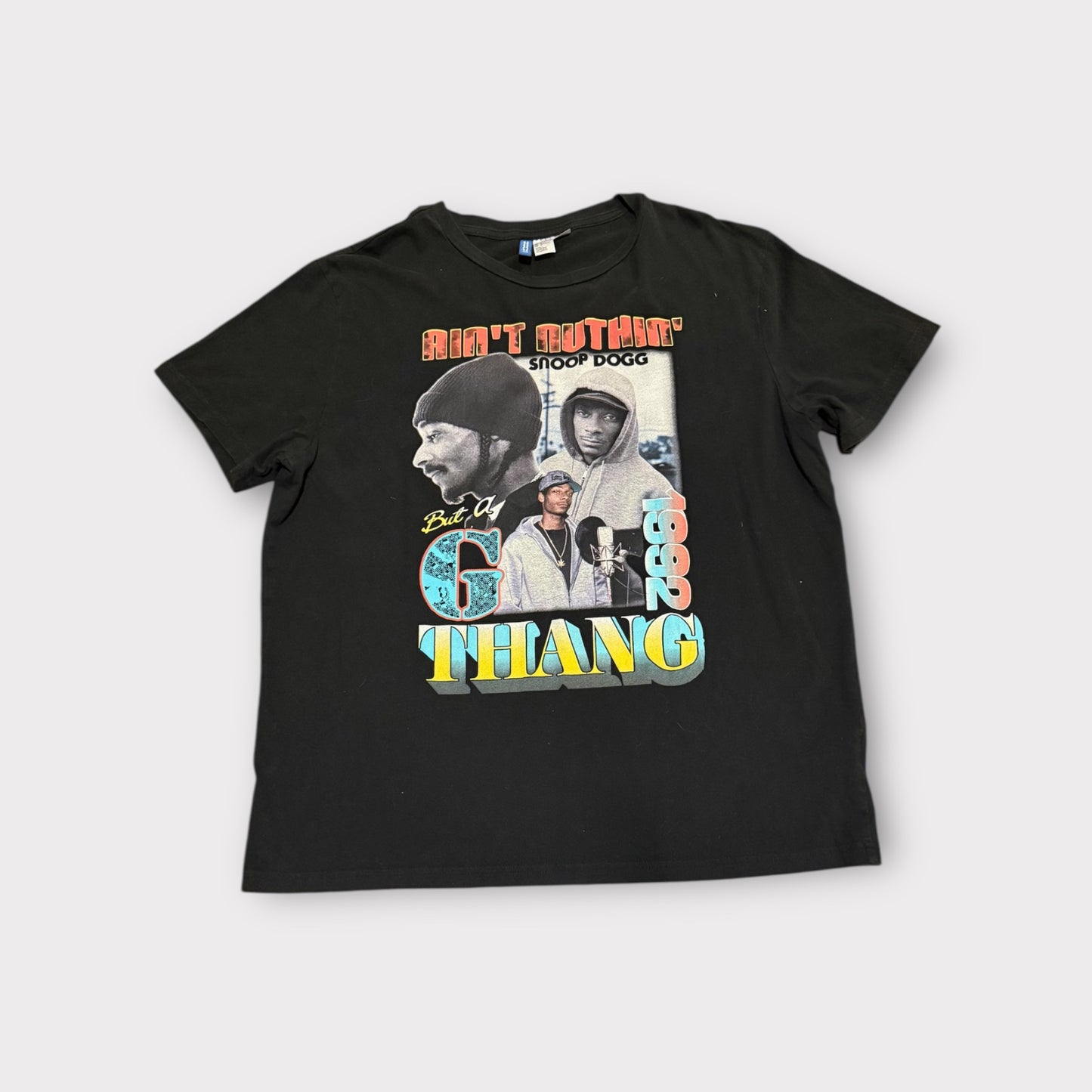 Vintage 1992 Snoop Dogg “Ain’t Nuthin But a G Thang” T-Shirt – Men’s Large – 90s Hip Hop